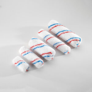 LITTLE ROLLERS RED BLUE STRIPE (MICROFIBRE) 47